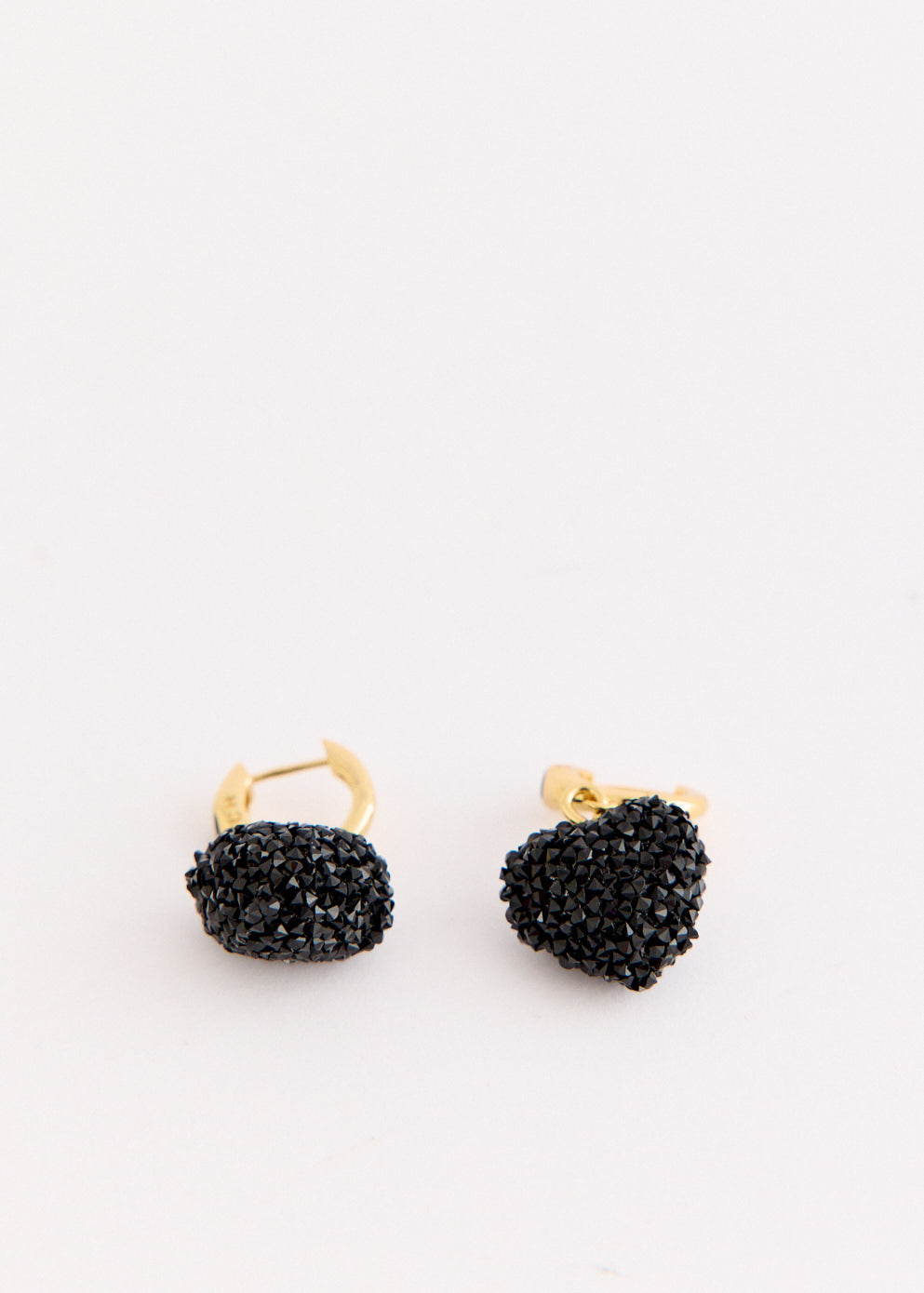 Jelly Heart Mini Hoop Earrings