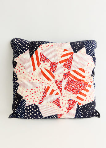 Silver Buttons Cushion
