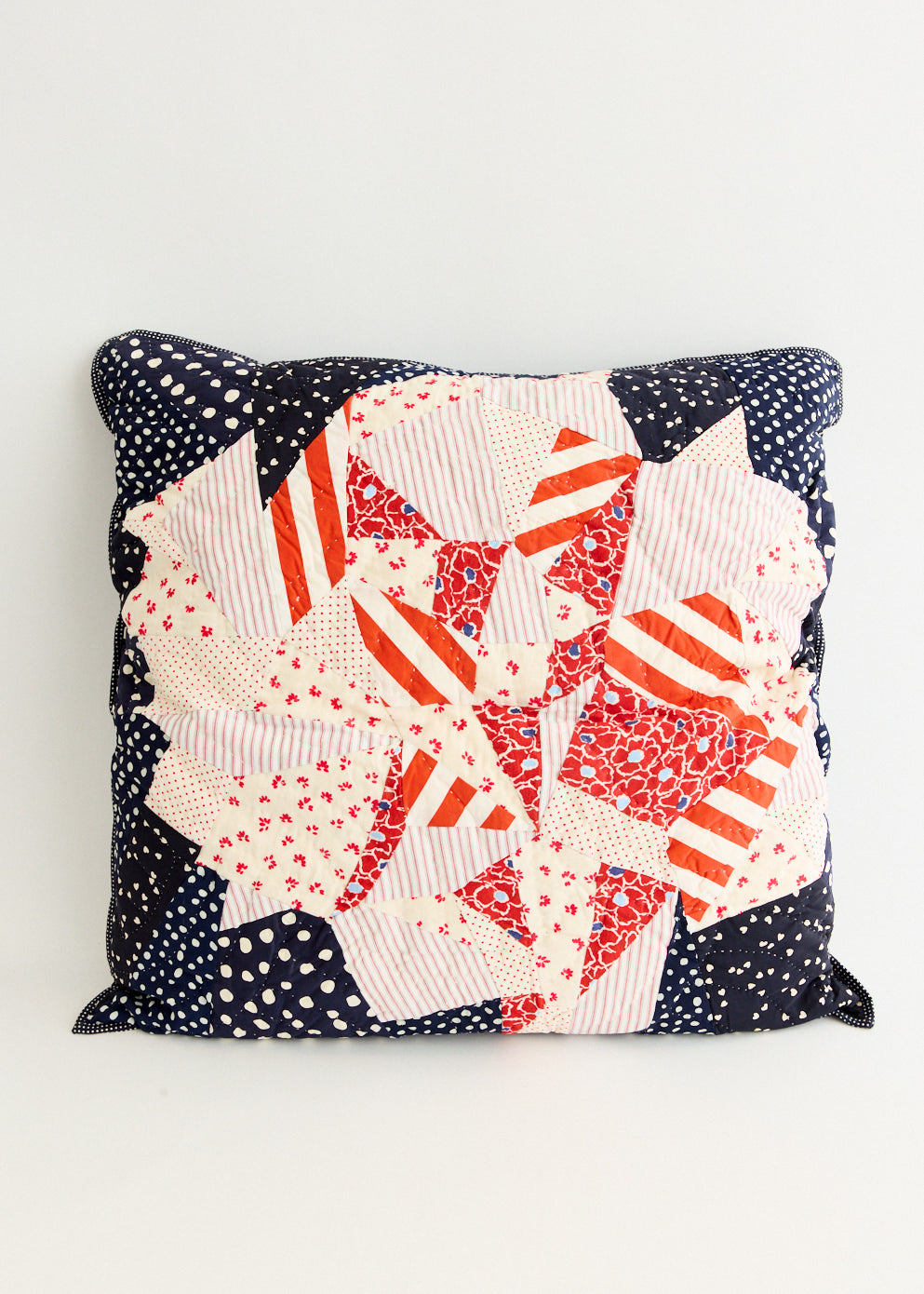 Silver Buttons Cushion
