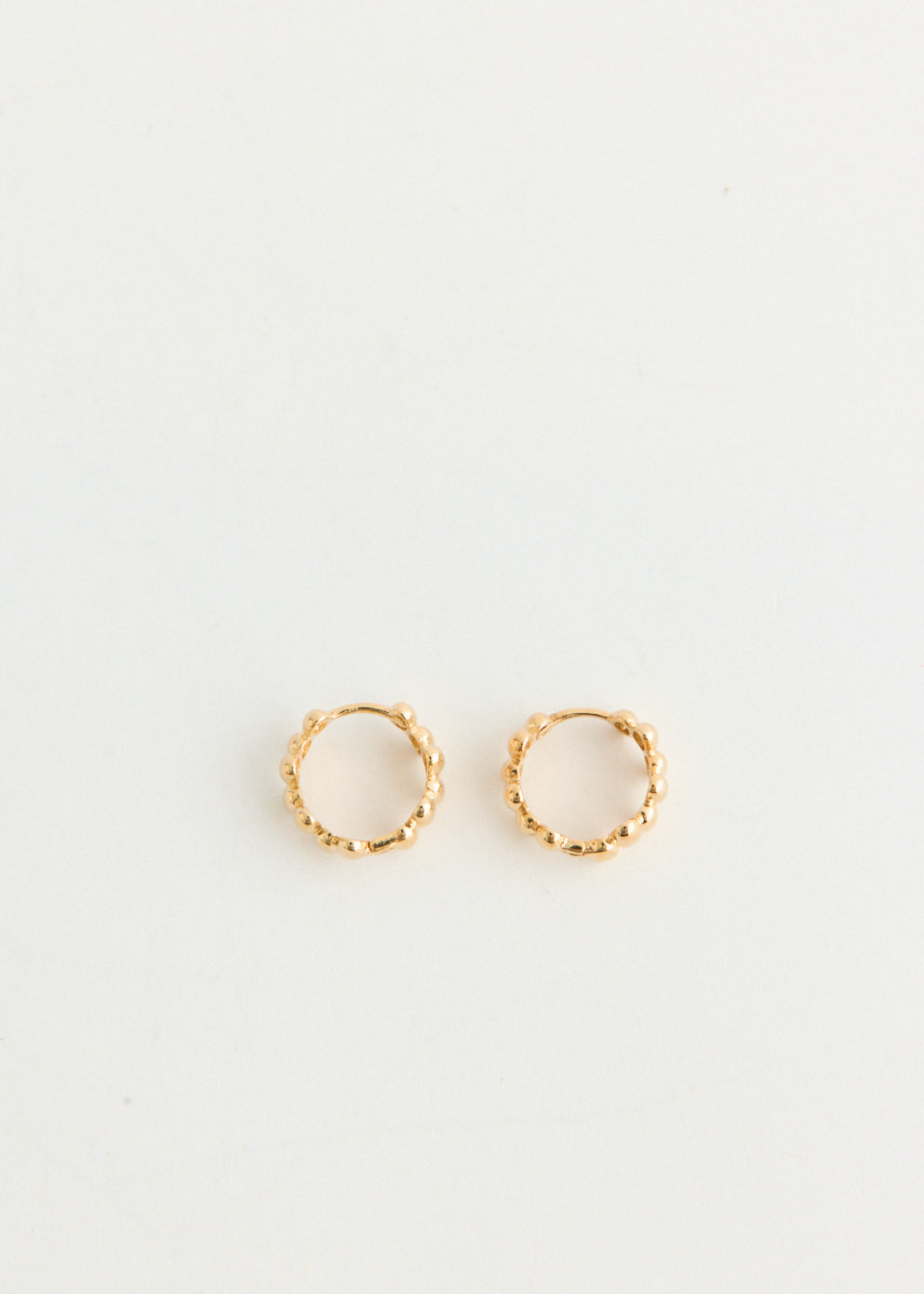 Bubble Hoop Earrings