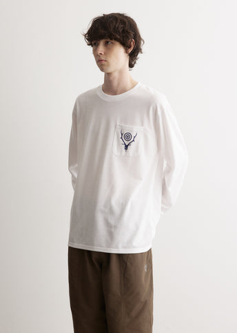 Long Sleeve Round Pocket T-Shirt