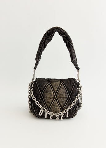 CHARM-D Shoulder S Denim Bag