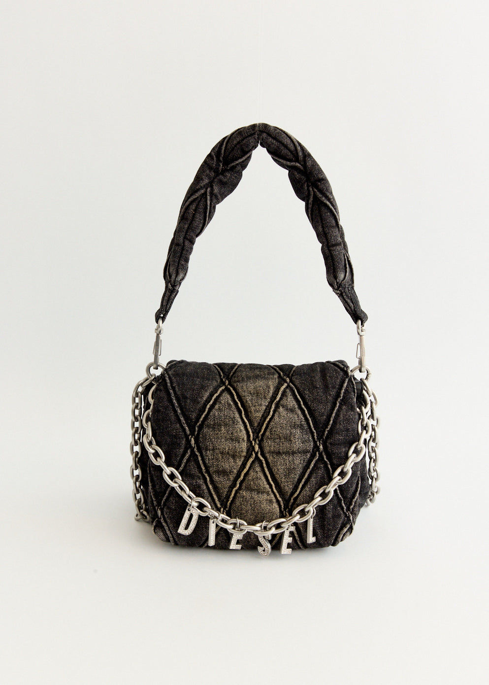 CHARM-D Shoulder S Denim Bag