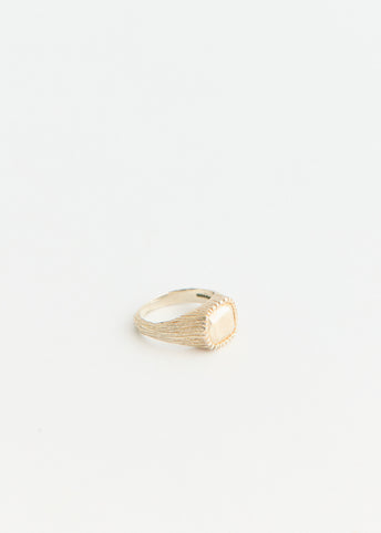 Natures Smile Signet Impression Ring