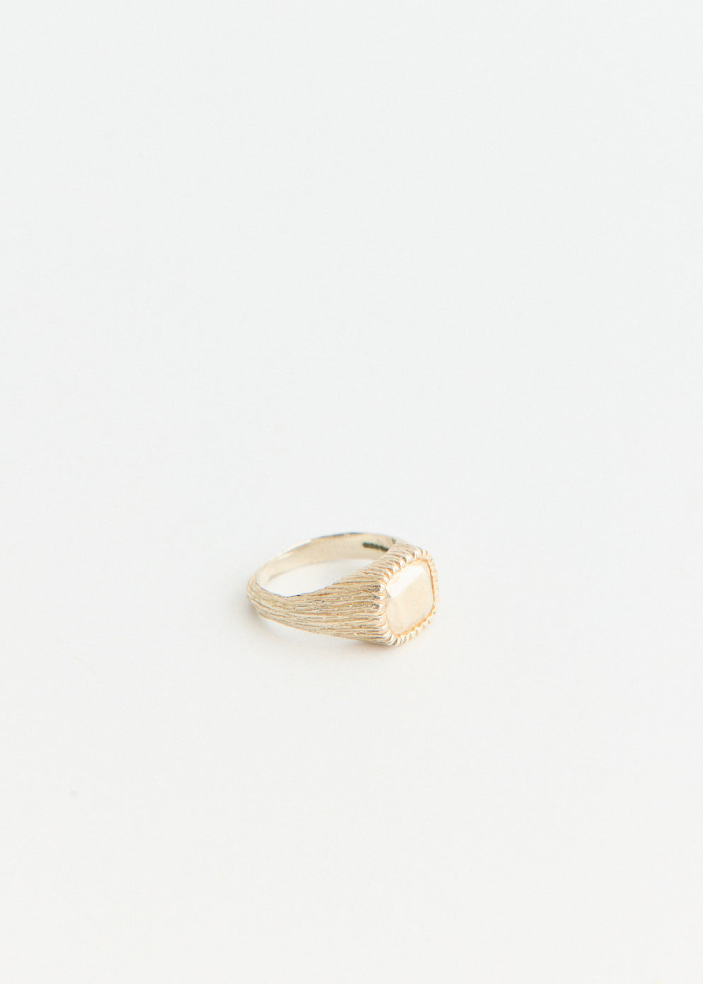 Natures Smile Signet Impression Ring