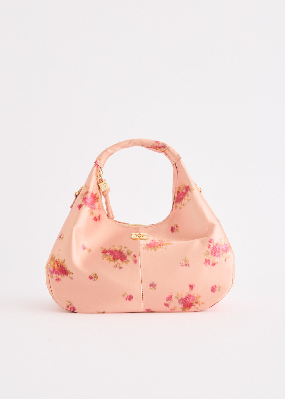 Satin Mini Hobo Bag