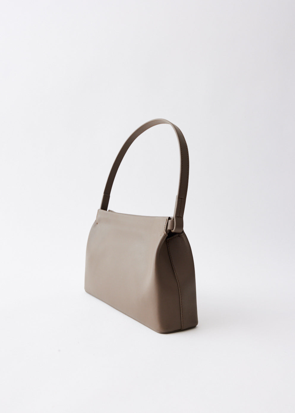 Aesther Ekme Taupe Sway Baguette Bag