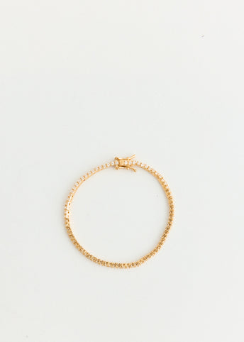 Gold Tennis Bracelet