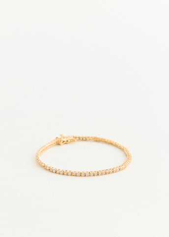 Gold Tennis Bracelet