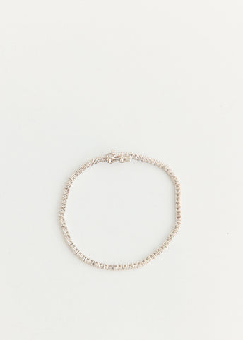 Silver Tennis Bracelet