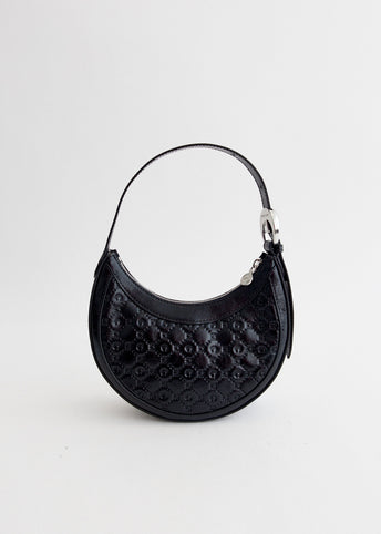 Moonogram Embossed Leather Eclips Mini Bag