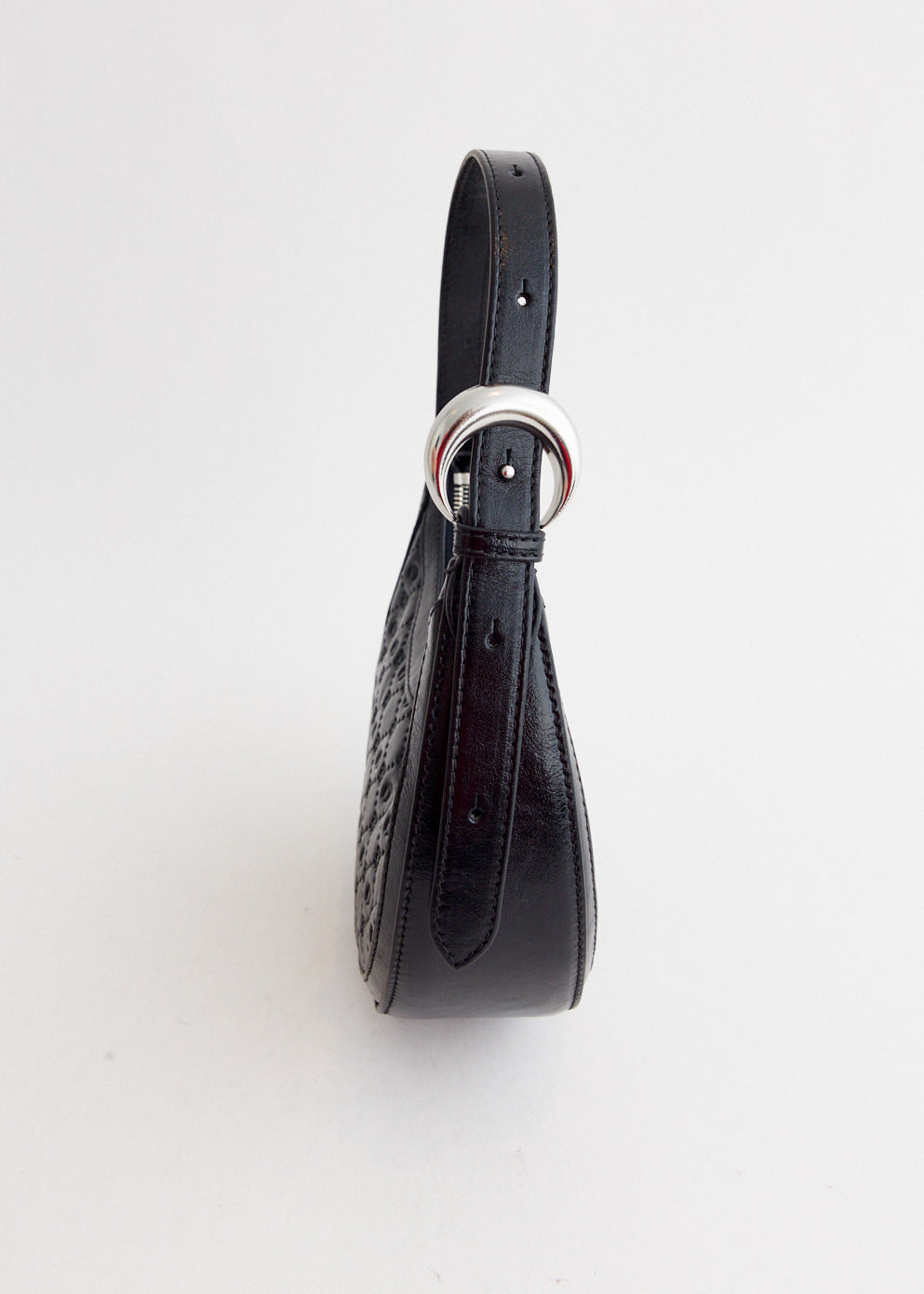 Moonogram Embossed Leather Eclips Mini Bag