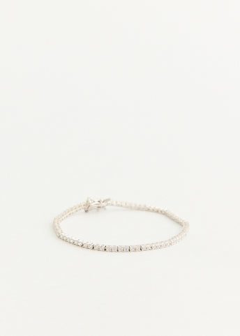 Silver Tennis Bracelet