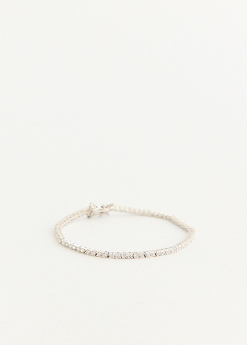 Silver Tennis Bracelet