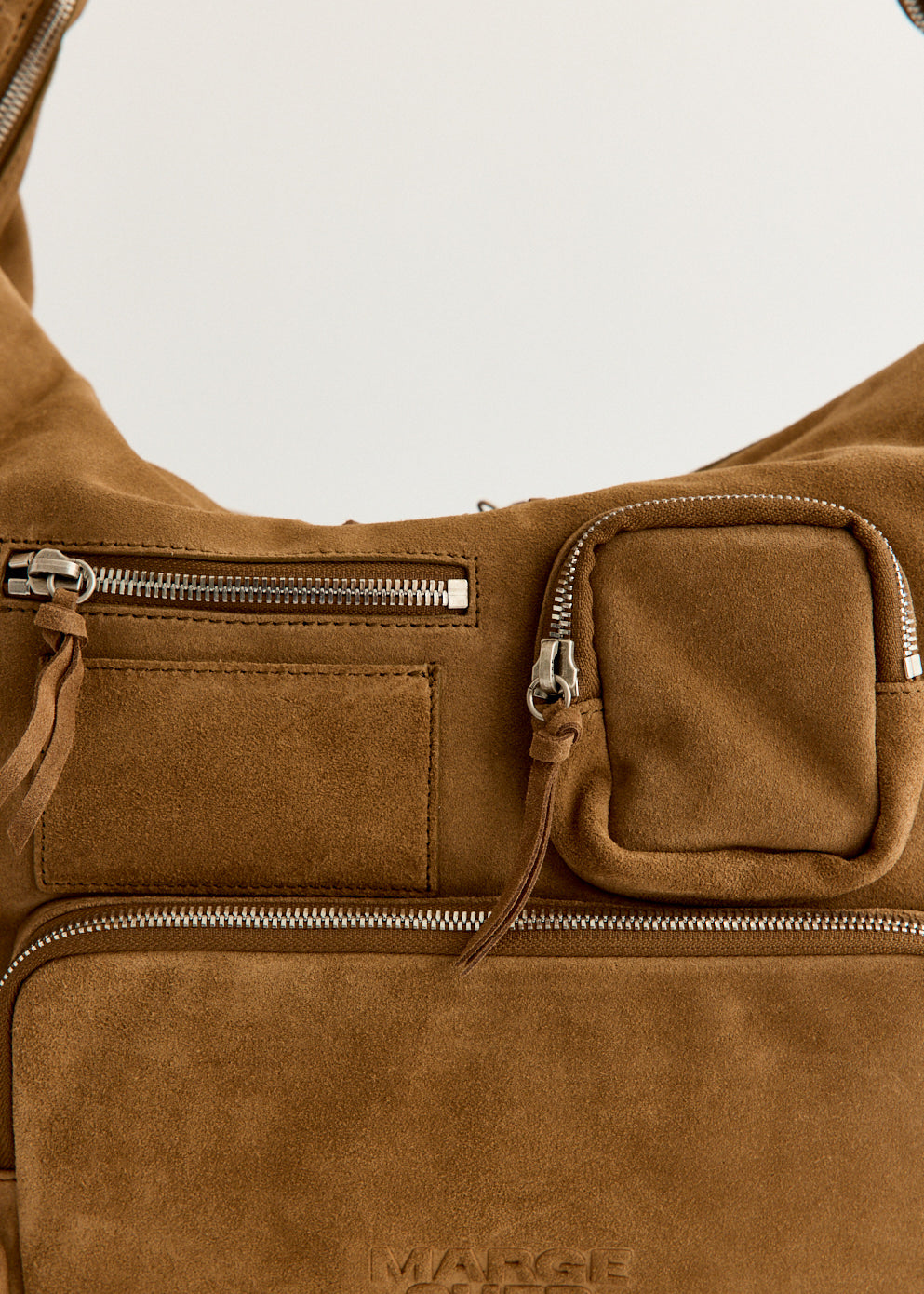 [Margesherwood ] / ☆ CITY HOBO NS / nude nubuck CITY HOBO NS_nude nubuck - MARGESHERWOOD