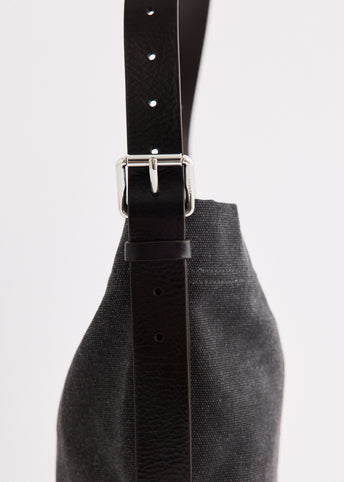 Small Belted Tote Bag