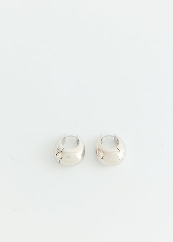 Volume Waterdrop One-touch Earrings Medium