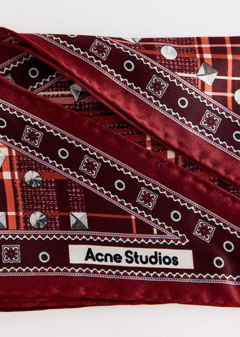 Volta Triangle Check Scarf
