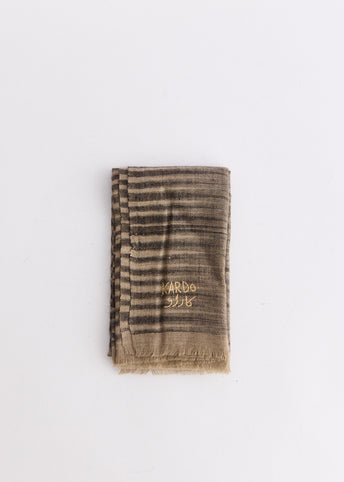 Handwoven Stripe Pashmina Bandana