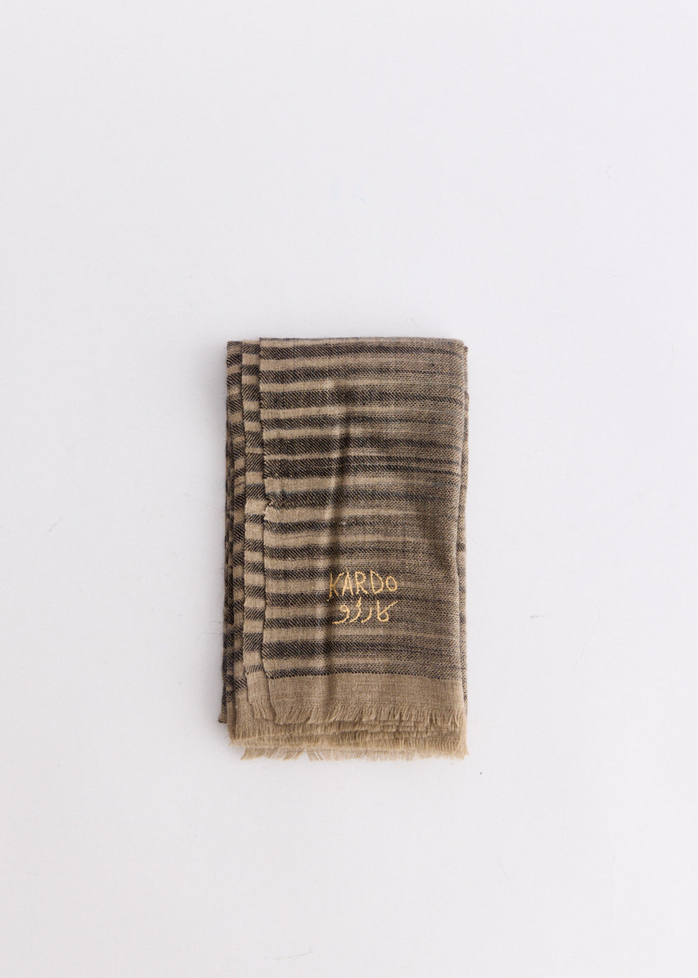 Handwoven Stripe Pashmina Bandana