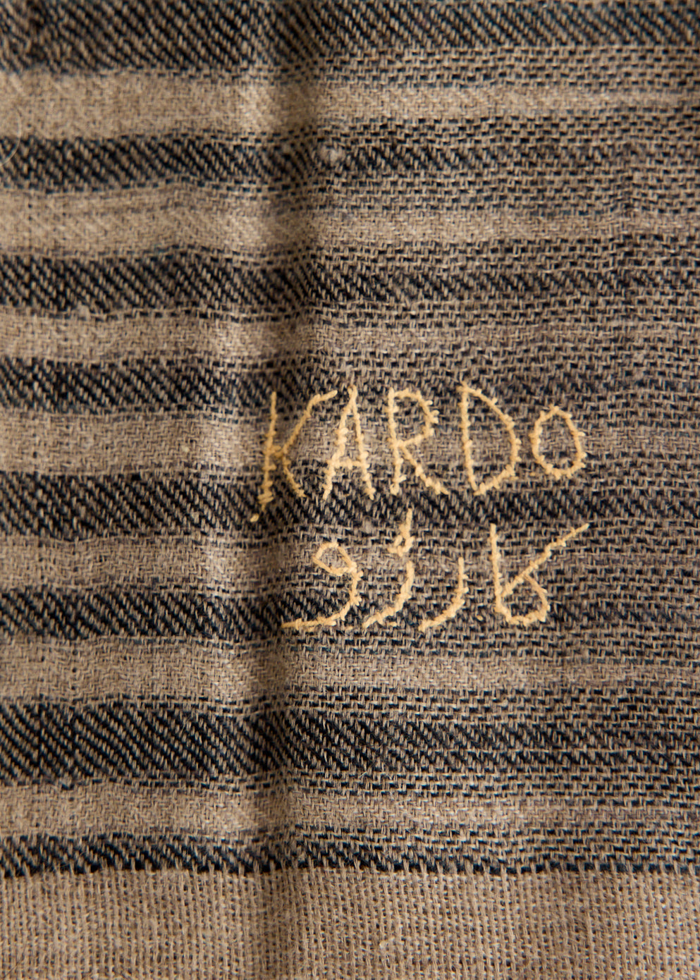 Handwoven Stripe Pashmina Bandana