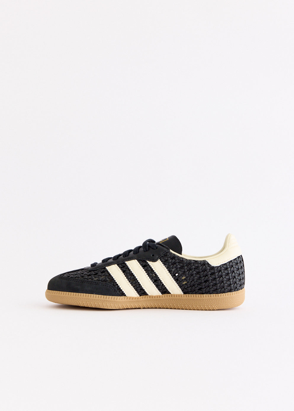 Women's Samba OG Basketweave 'Core Black' Sneakers
