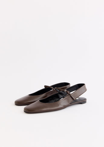 Slingback Mary Jane Ballet Flats