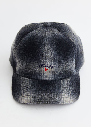 Shadow Plaid 5-Panel Cap