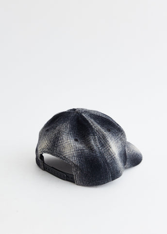 Shadow Plaid 5-Panel Cap