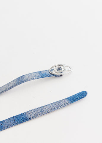 Oval D Logo B-1Dr Strass Belt