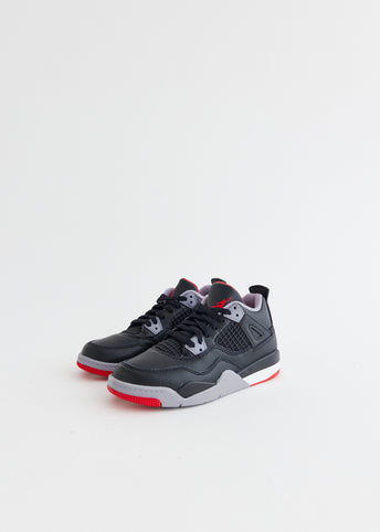 Air Jordan 4 Retro 'Bred Reimagined' Sneakers (PS)