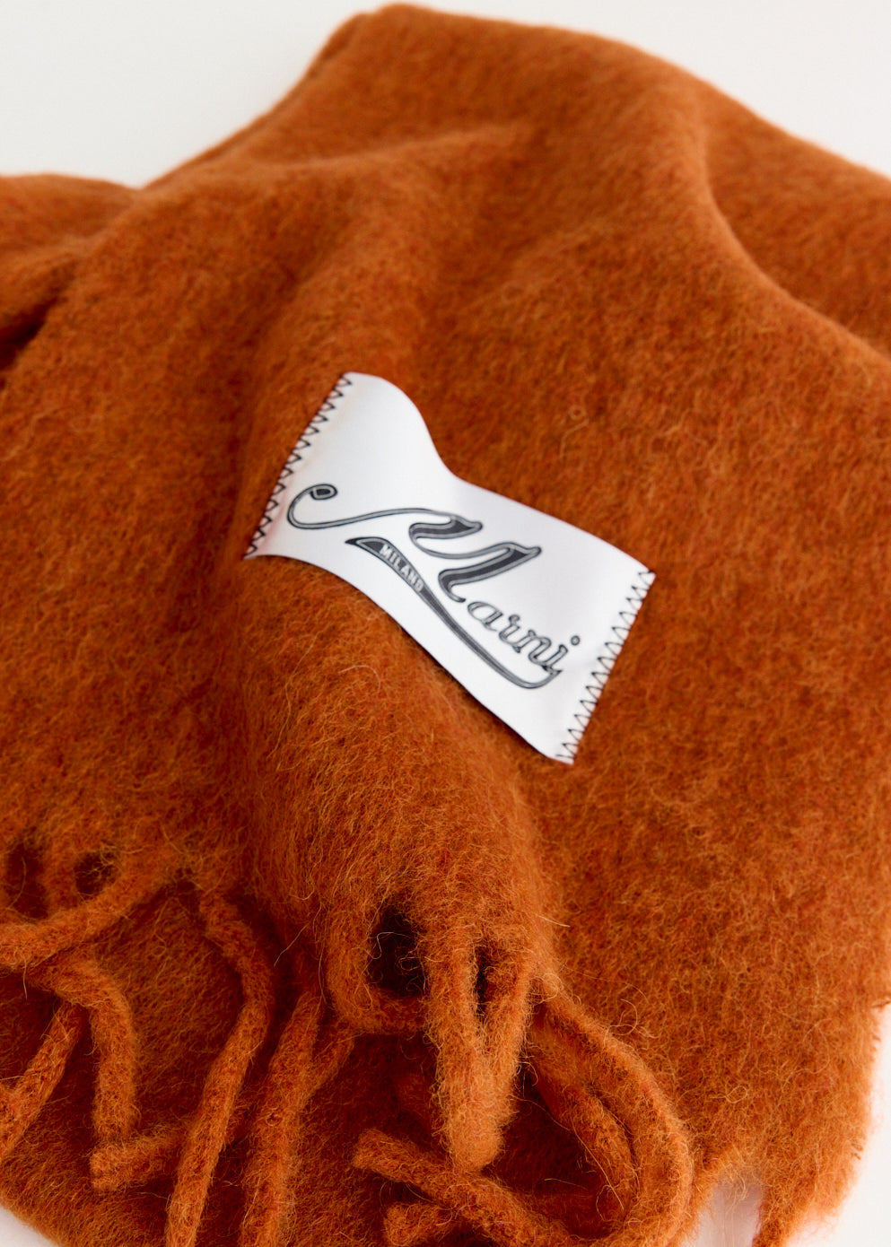 Brushed Alpaca Scarf