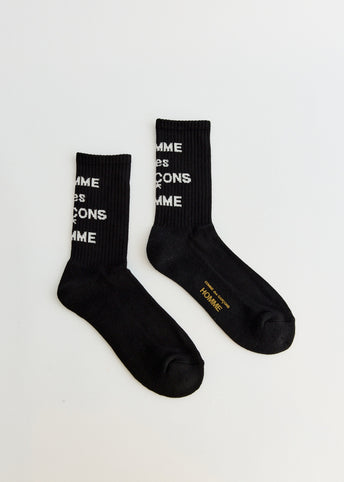 Cotton Logo Socks