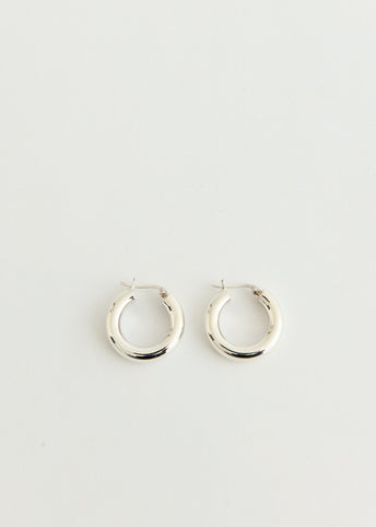Silver Hoop Earrings