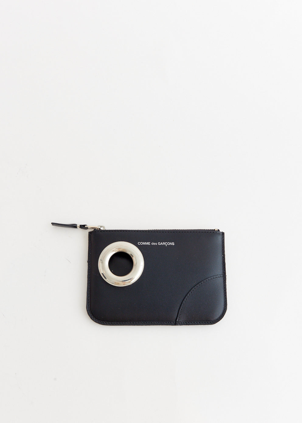 SA8100SE Silver Eyelet Wallet
