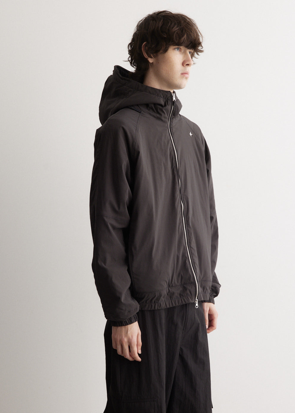 Stellina Stretch Wool Nylon Canvas Jacket