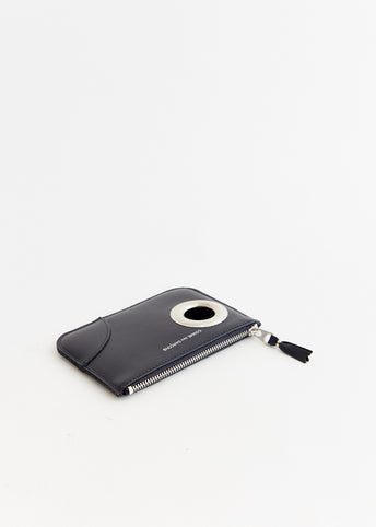 SA8100SE Silver Eyelet Wallet