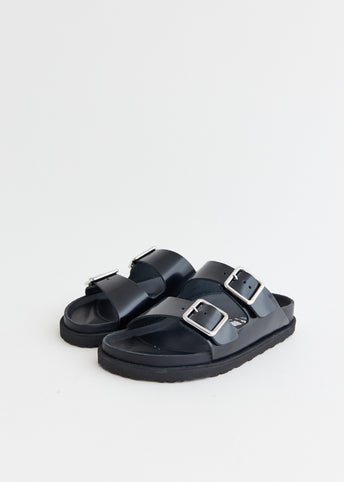 Arizona Shiny Leather Narrow Sandals