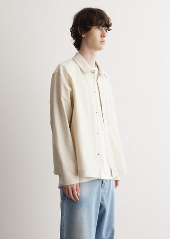 Stellina Bi-Stretch Wool Nylon Overshirt