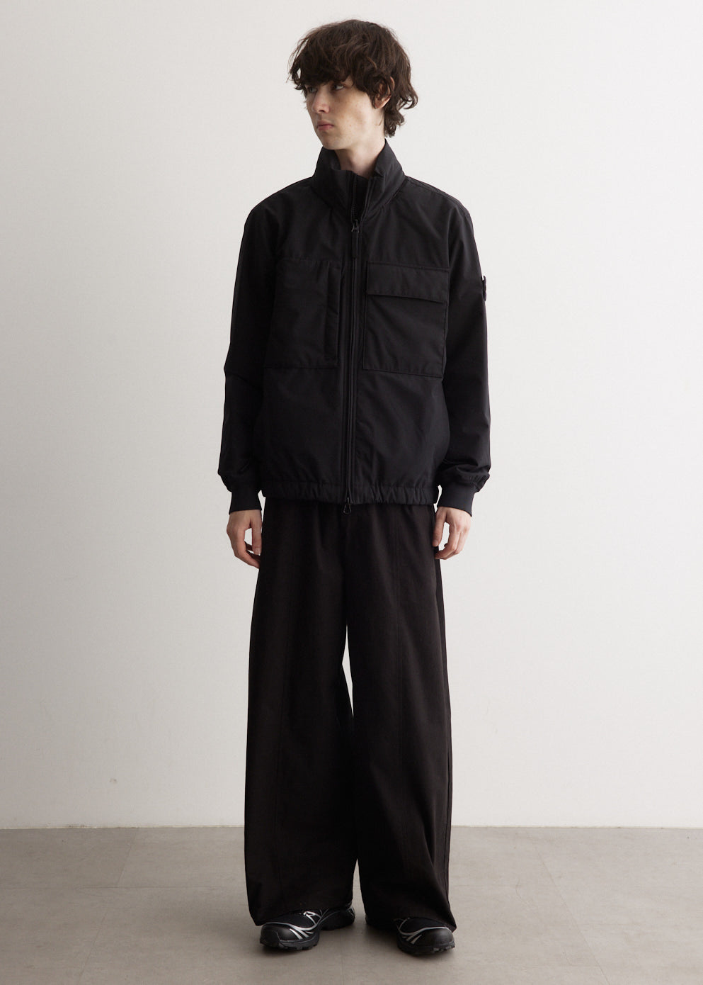 Padded Laminated Performance Blouson