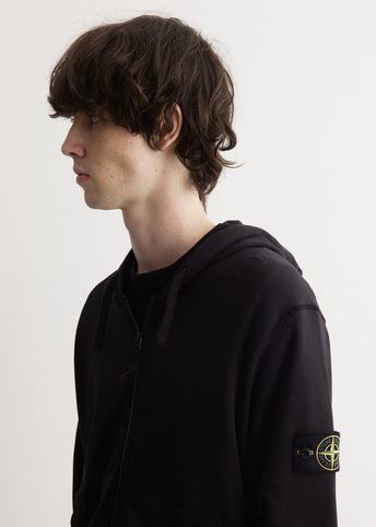 Badge Full Zip Hooded Sweatshirt