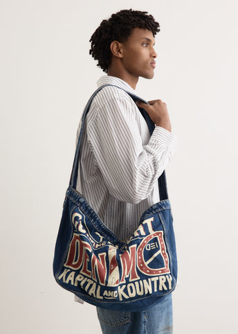 13oz Denim NEWS PAPER BAG (GUIDING LIGHT)