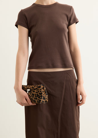 Mini T-Lock Naplack Clutch Bag