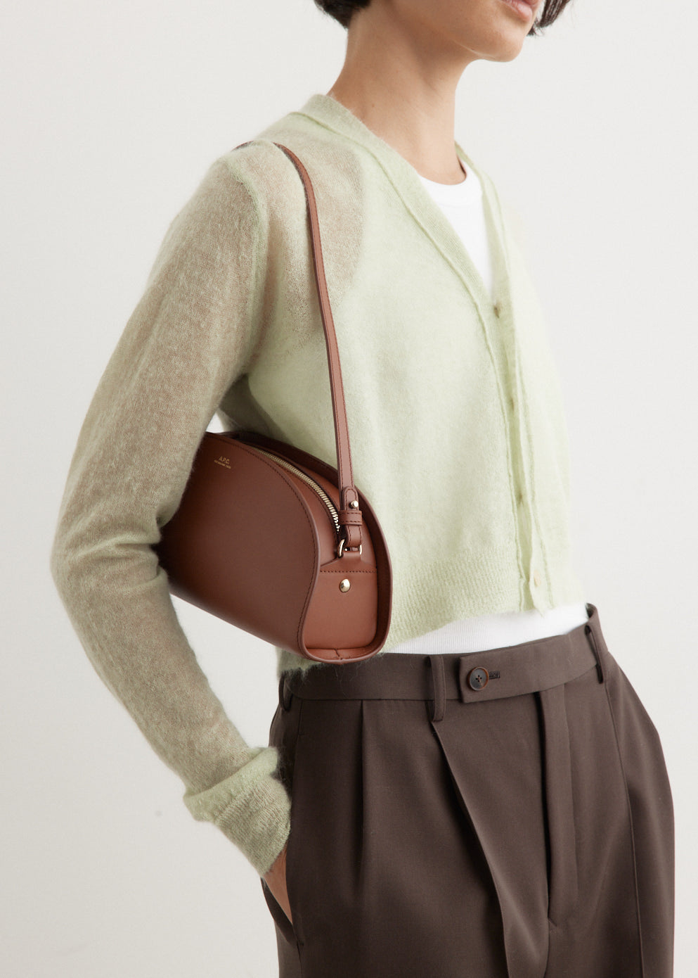 A.P.C. - Demi-Lune Baguette Bag - Bags,All Products : American Fashion Style Bags On Sale A.P.C. - Demi-Lune Baguette Bag - Bags,All Products : American Fashion Style Bags On Sale