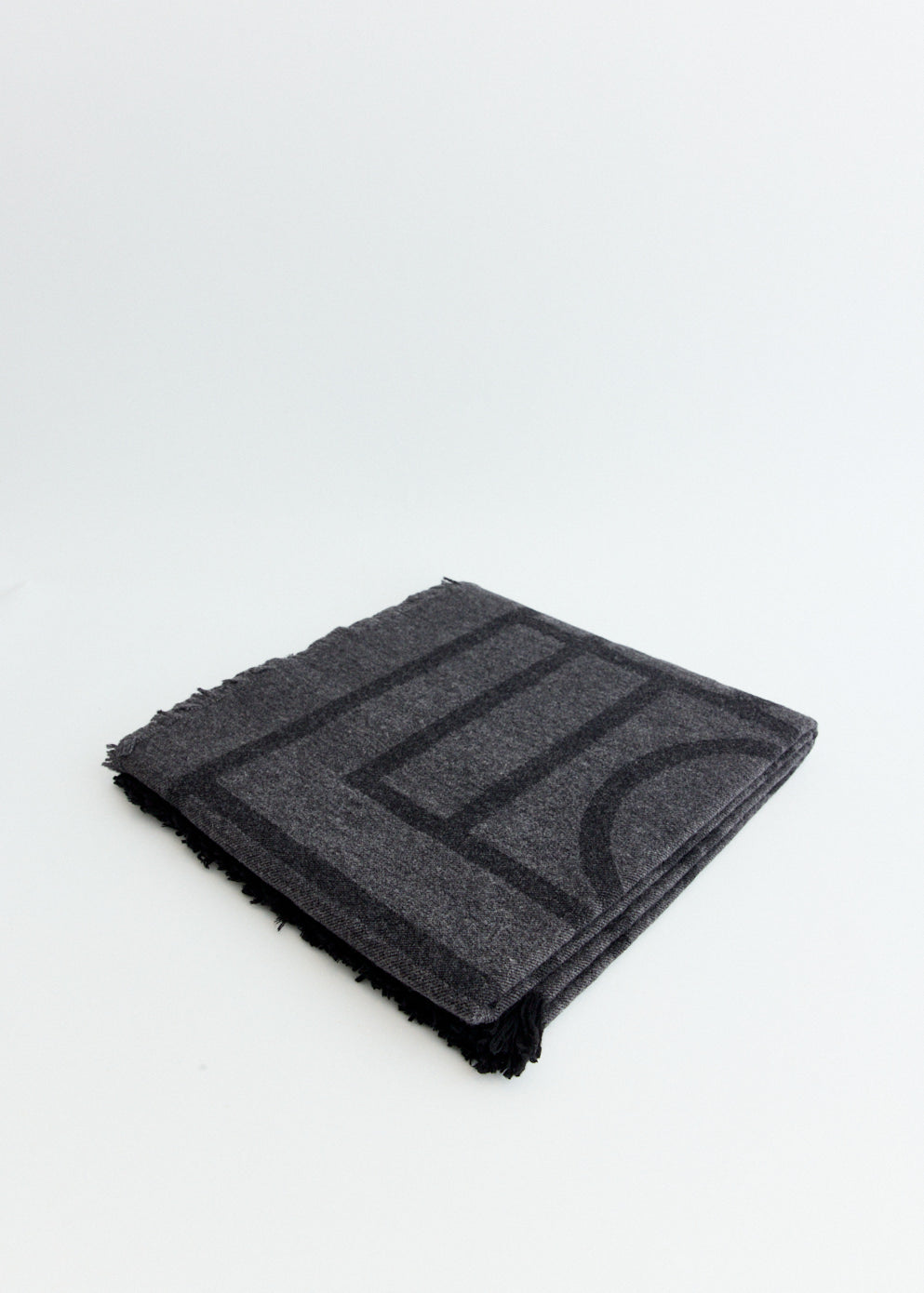 Monogram Wool Cashmere Scarf