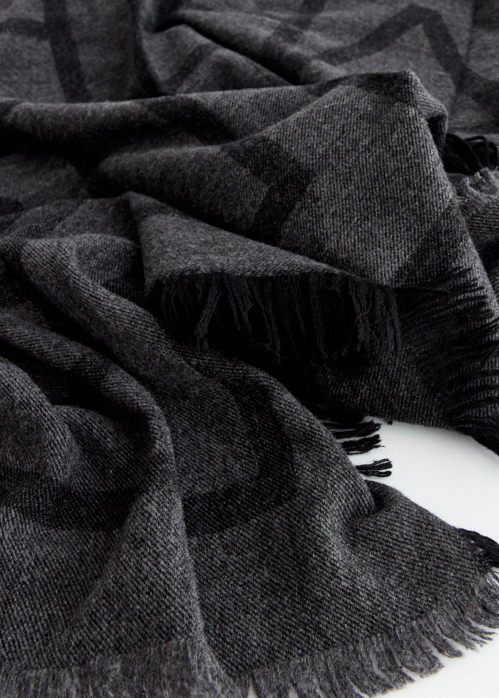 Monogram Wool Cashmere Scarf
