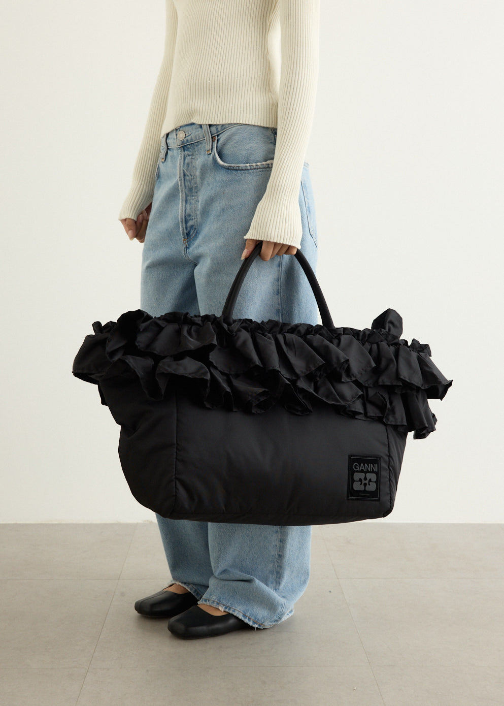 XXL Shopper Ruffle