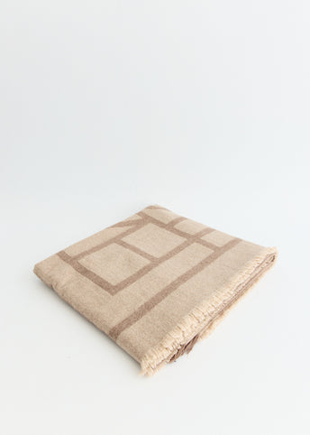 Monogram Wool Cashmere Scarf