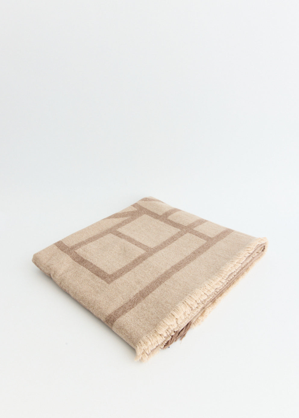 Monogram Wool Cashmere Scarf