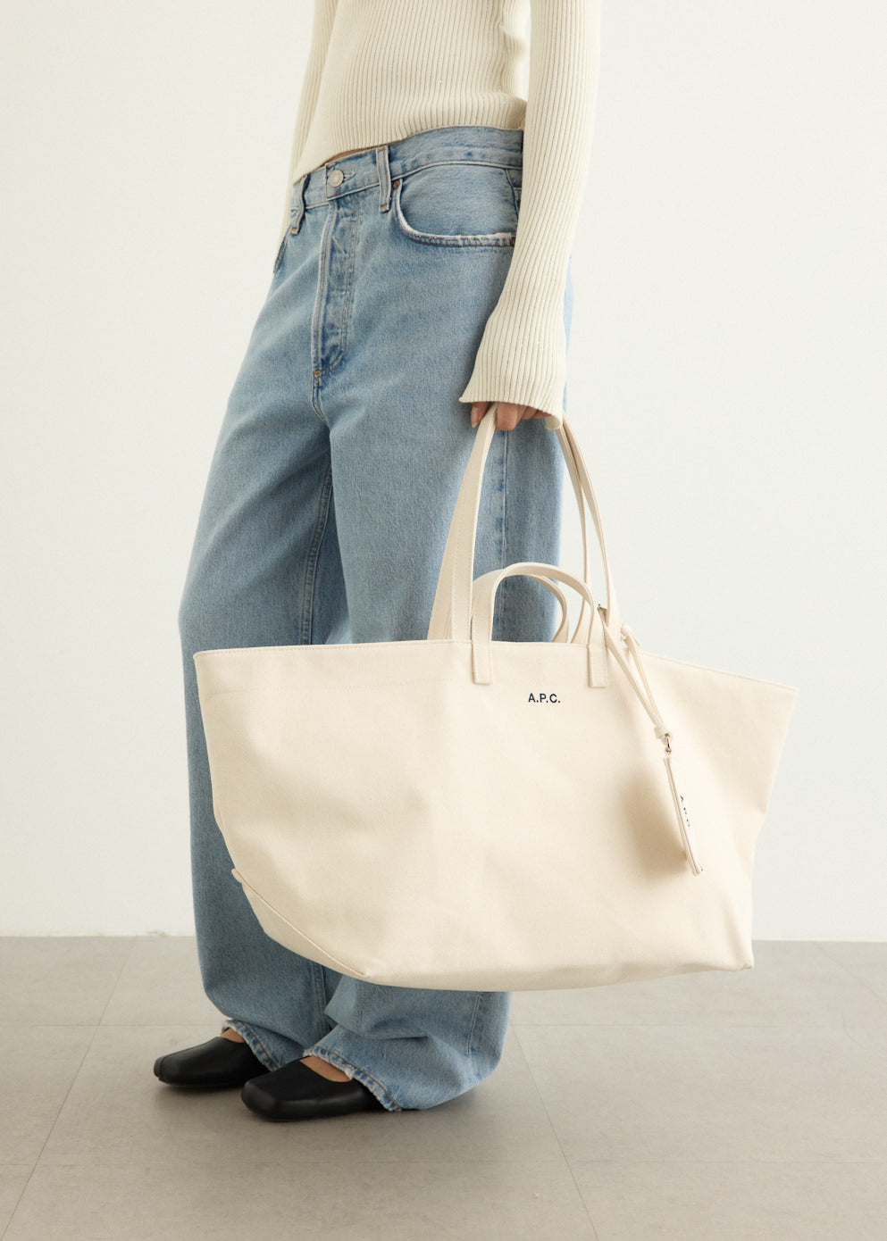 Le Drummer Toile Tote Bag